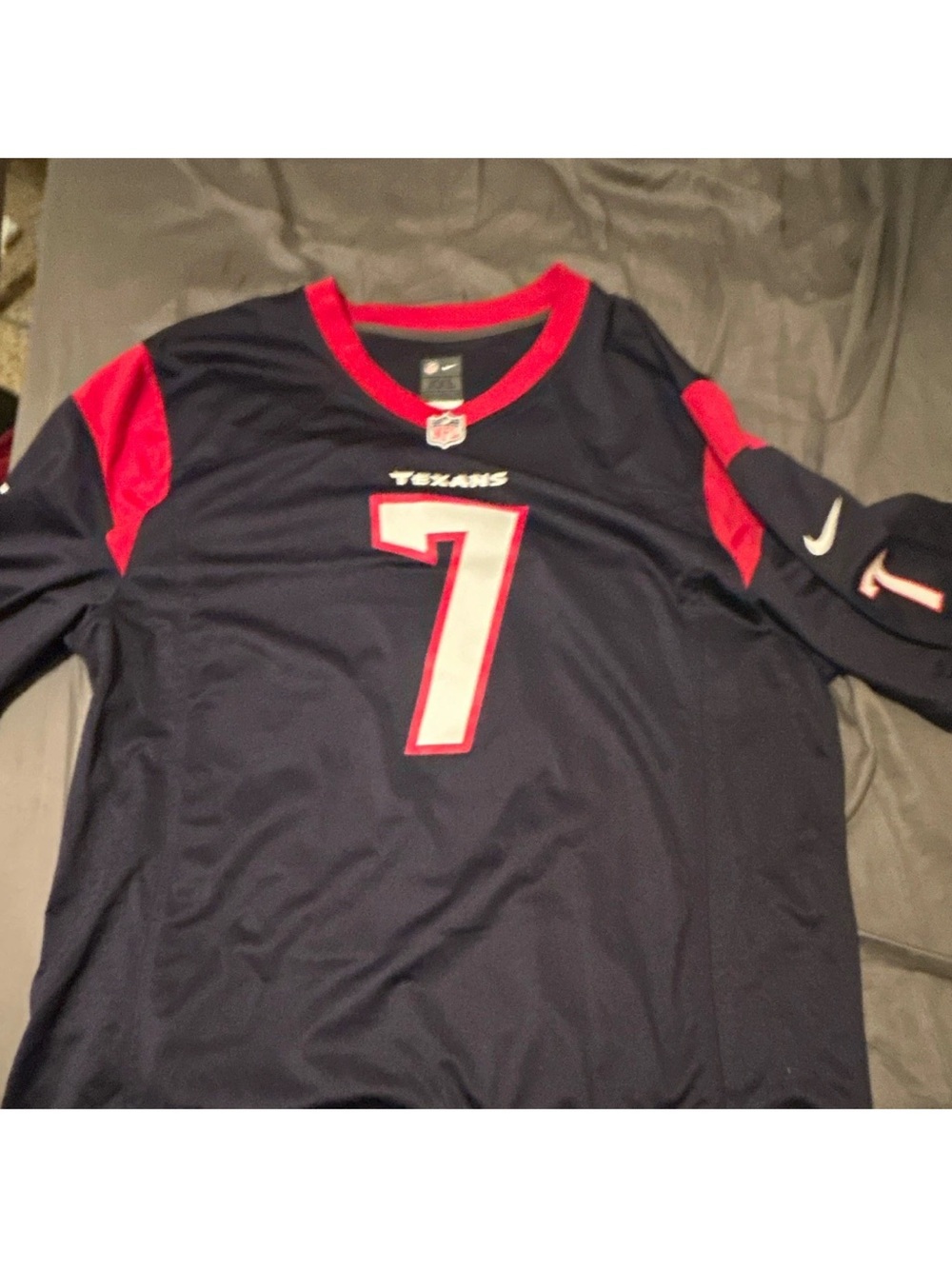 Nike Houston Texans C.J. Stroud #7 NFL Jersey 2XL Blue/Red/White